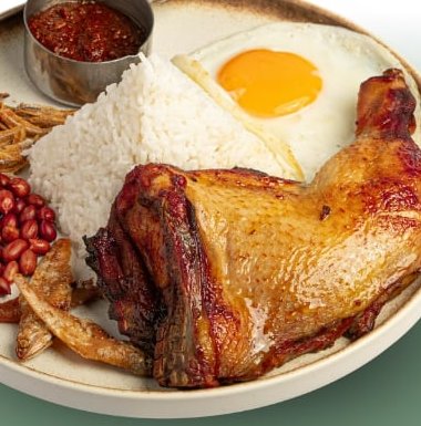Nasi Lemak Ayam Bakar