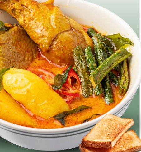 Nyonya Curry Chicken Toast