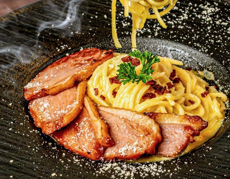 Smoke Duck Spaghetti