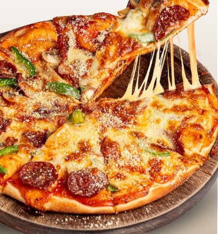 Beef Pepperoni Pizza
