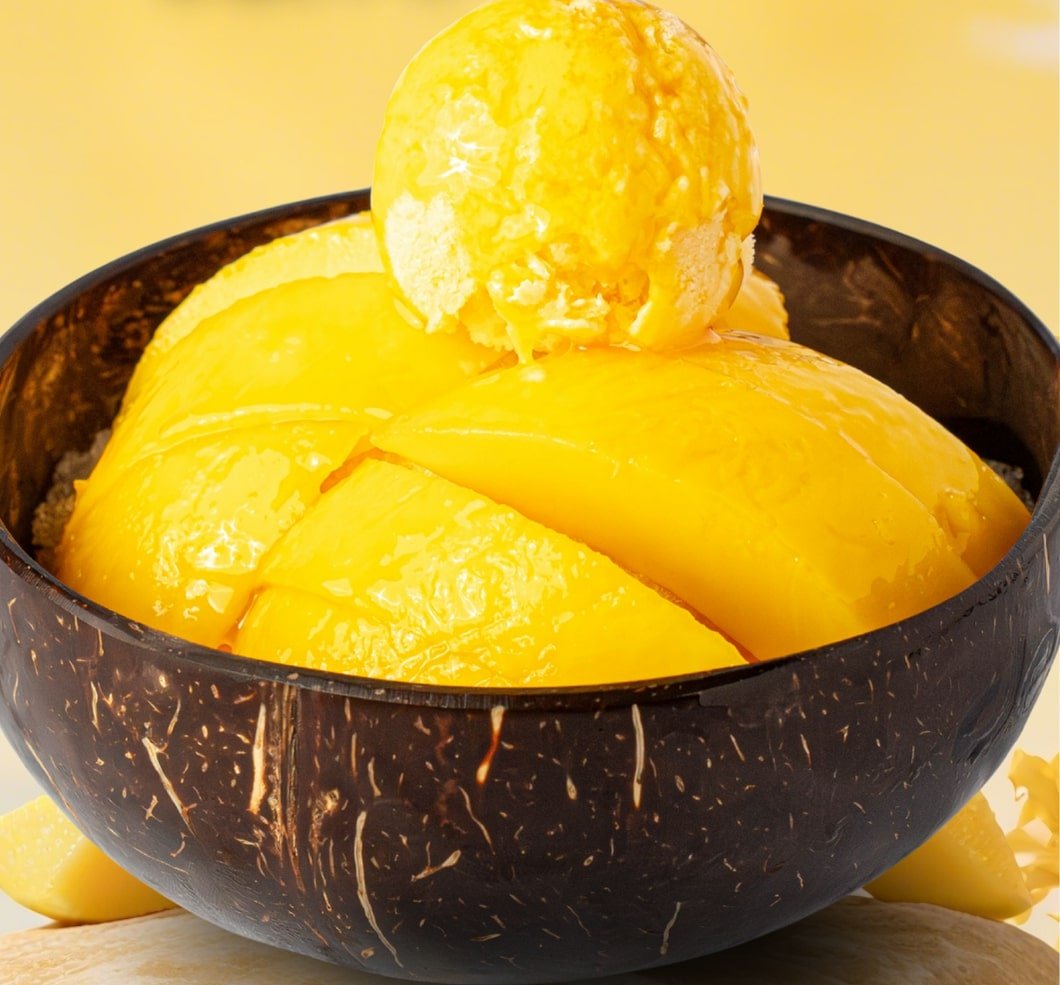 Mango Yogurt Ice