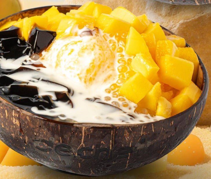 Mango Grass Jelly